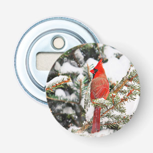 Décapsuleur Cardinal dans un pin