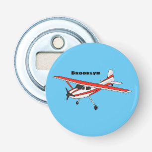Décapsuleur Caricature de l'avion à train de vélo
