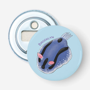 Décapsuleur Caricature de nudibranche bleu mignon