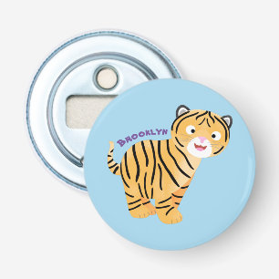 Décapsuleur Caricature de petit tigre joyeux