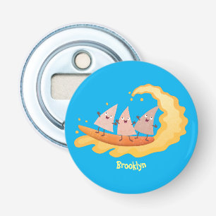 Décapsuleur Caricature de surf pour chips de maïs mignonette n