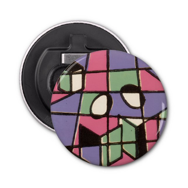 Décapsuleur Caroleurs en verre d'inox (Devant)