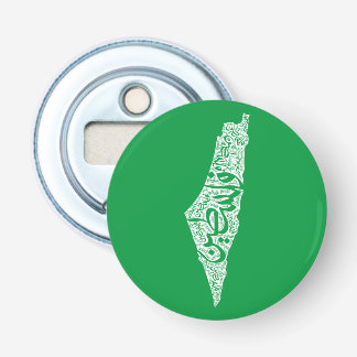 Décapsuleur Carte de la Palestine libre et drapeau du Canada (