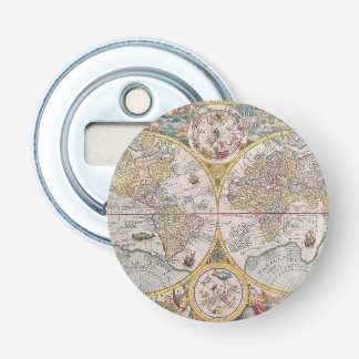 Décapsuleur Carte médiévale du monde à partir de 1525