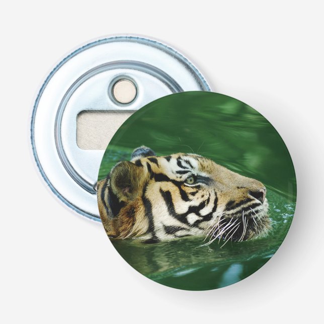 Décapsuleur Casque de natation en tigre malaisien (Devant)