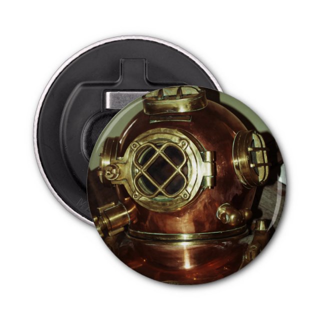 Décapsuleur Casque nautique de plongée (Devant)