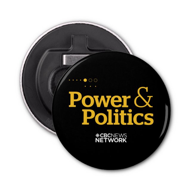Décapsuleur CBC Power & Politics (Devant)