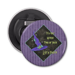 Décapsuleur C'est l'Halloween de l'année en sorcière