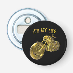 Décapsuleur « C'est ma vie » : Golden Bike 3D -