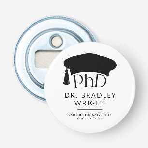Décapsuleur Chapeau doctoral personnalisé de doctorat pour la 