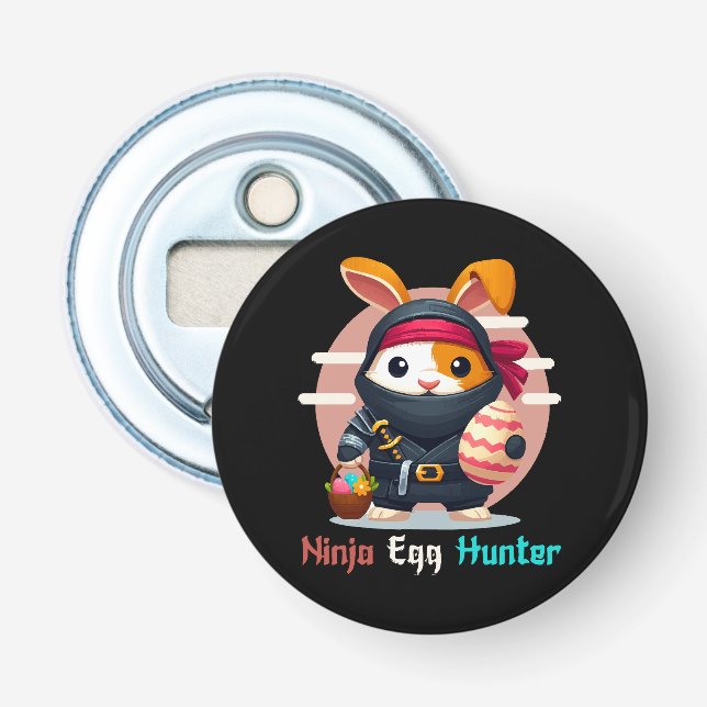 Décapsuleur Chasseur d'oeufs de Ninja (Devant)