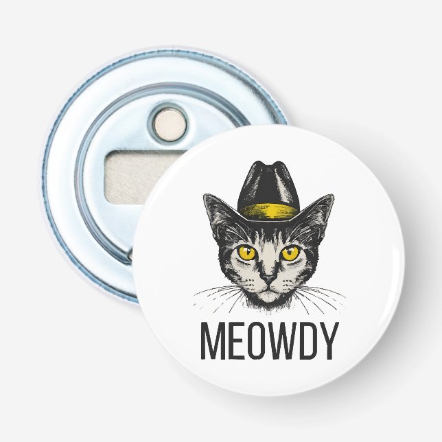 Décapsuleur Chat Drôle de Miaou (Devant)