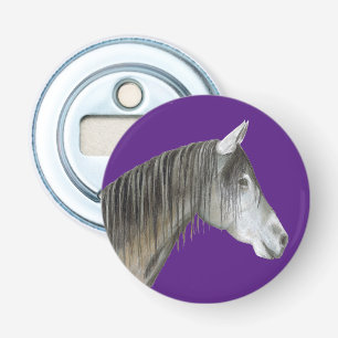 Décapsuleur Cheval gris