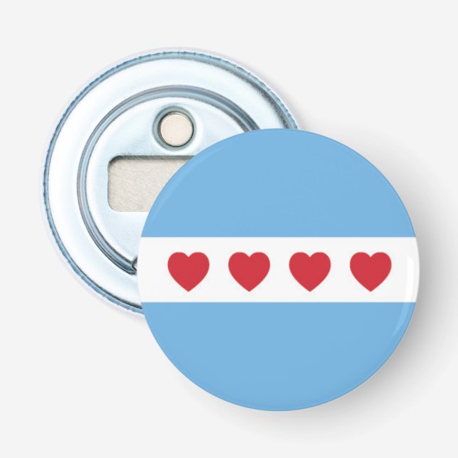 Décapsuleur Chicago Love | Ouverture de bouteille (Devant)