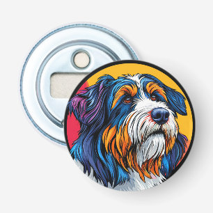 Décapsuleur Chien Illustrant une Créativité Vibrante