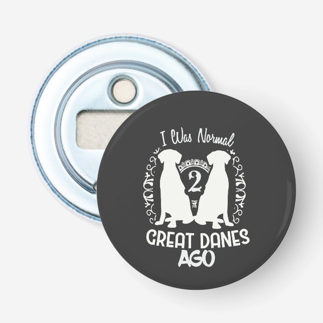 Décapsuleur Chiens - Grands Danois (Devant)