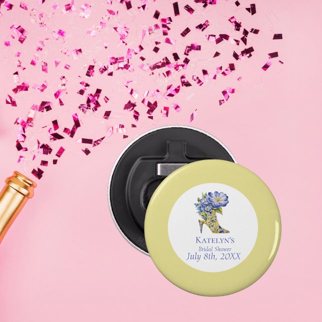 Décapsuleur Chinoiserie Jaune Fête des mariées de chaussures à (Créateur téléchargé)