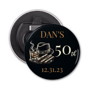 Décapsuleur Cigares et Bourbon Anniversaire