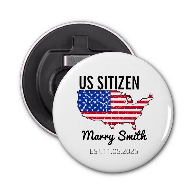 Décapsuleur Citizenship Day American  – Proud to Be an America (Devant)