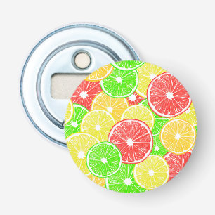 Décapsuleur Citron, orange, pamplemousse et tranches de citron