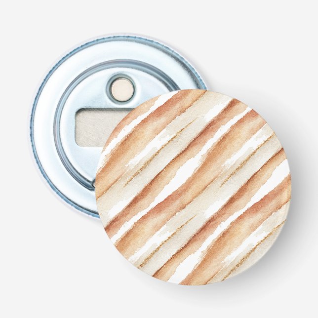 Décapsuleur Citrouille Lanières de Latte Pêche  (Devant)