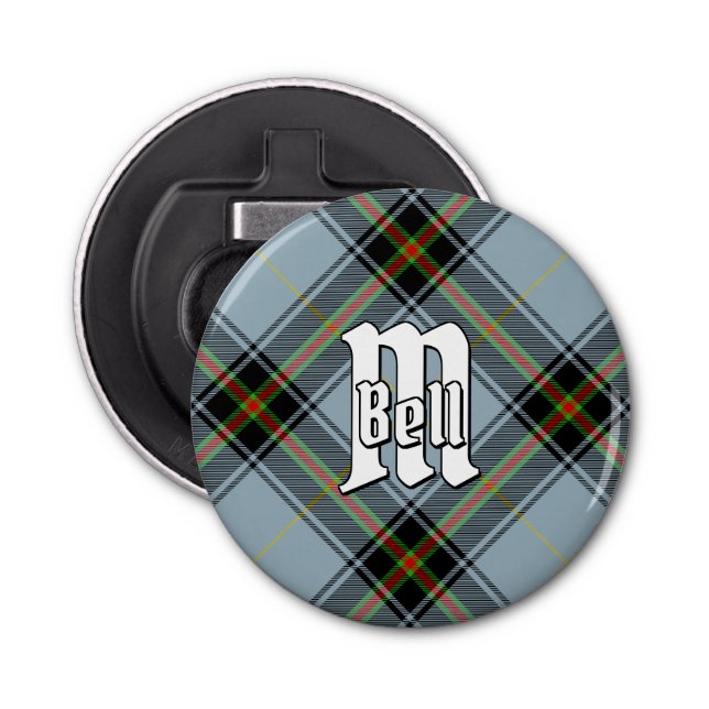 Décapsuleur Clan Bell Tartan Bottle Opener (Devant)