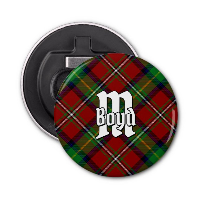 Décapsuleur Clan Boyd Tartan Bottle Opener (Devant)