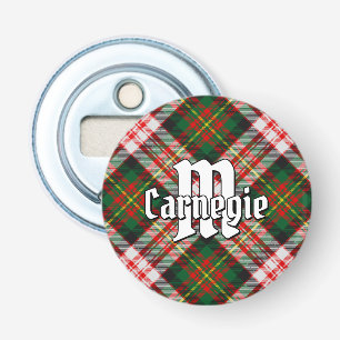 Décapsuleur Clan Carnegie robe Tartan