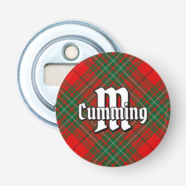 Décapsuleur Clan Cumming Tartan Bottle Opener (Devant)