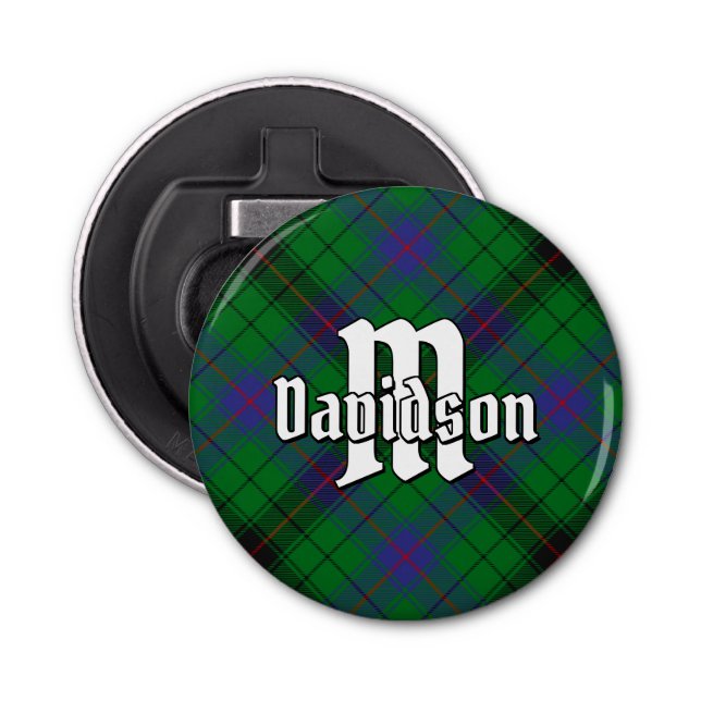 Décapsuleur Clan Davidson Tartan (Devant)