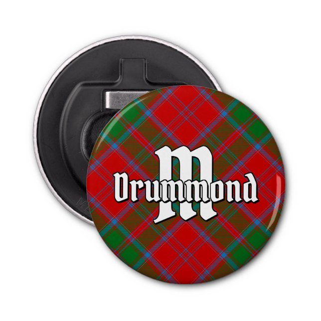 Décapsuleur Clan Drummond Tartan Bottle Opener (Devant)