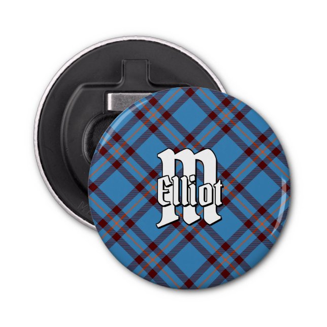 Décapsuleur Clan Elliot Tartan antique (Devant)