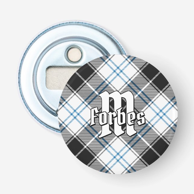 Décapsuleur Clan Forbes robe Tartan (Devant)