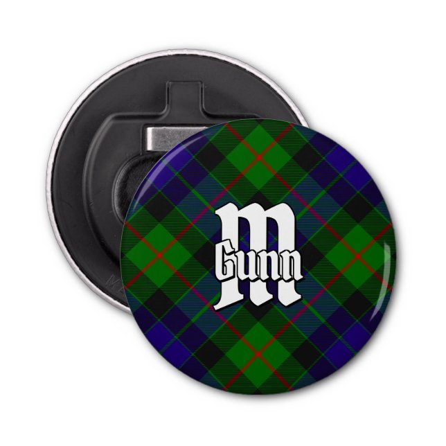 Décapsuleur Clan Gunn Tartan Bottle Opener (Devant)