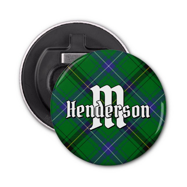 Décapsuleur Clan Henderson Tartan (Devant)