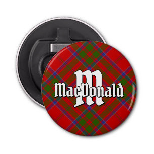 Décapsuleur Clan MacDonald de Keppoch Tartan