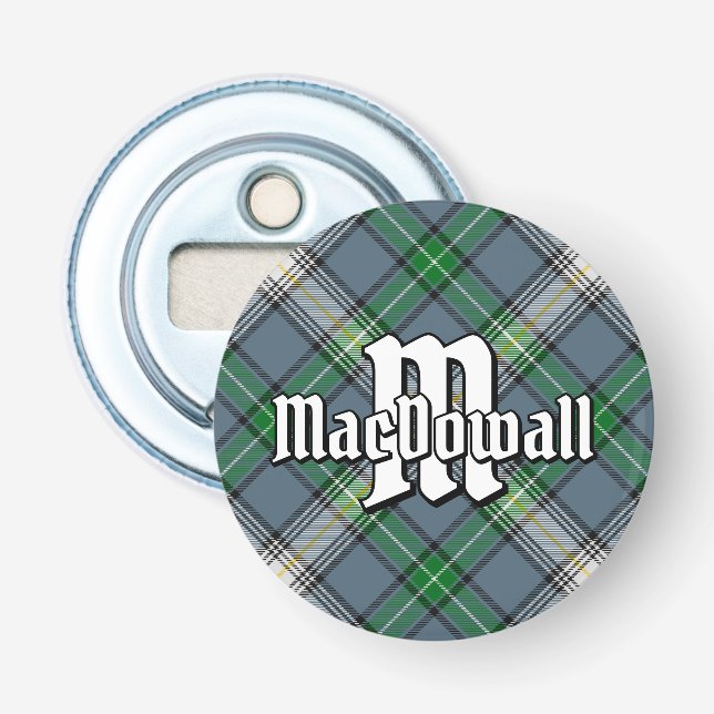 Décapsuleur Clan MacDowall Tartan (Devant)