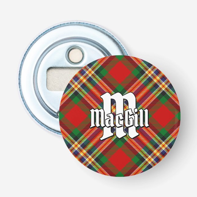 Décapsuleur Clan MacGill Tartan (Devant)