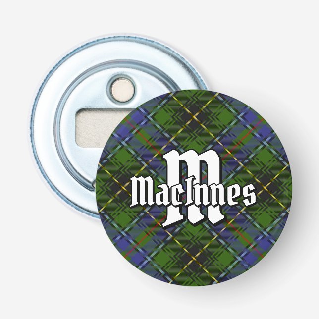 Décapsuleur Clan MacInnes Tartan (Devant)