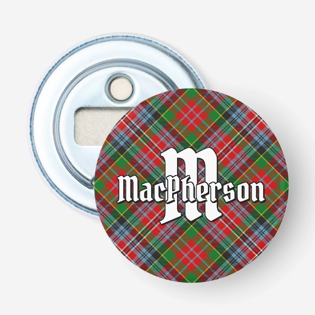 Décapsuleur Clan MacPherson Tartan (Devant)