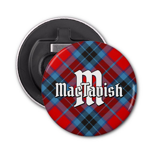 Décapsuleur Clan MacTavish Tartan (Devant)