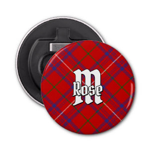 Décapsuleur Clan Rose Tartan Bottle Opener