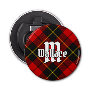 Décapsuleur Clan Wallace Tartan Bottle Opener