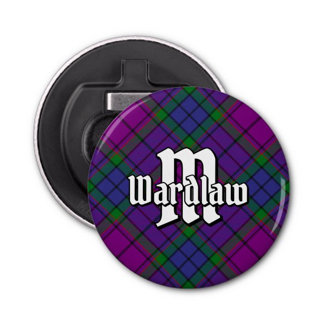 Décapsuleur Clan Wardlaw Tartan (Devant)