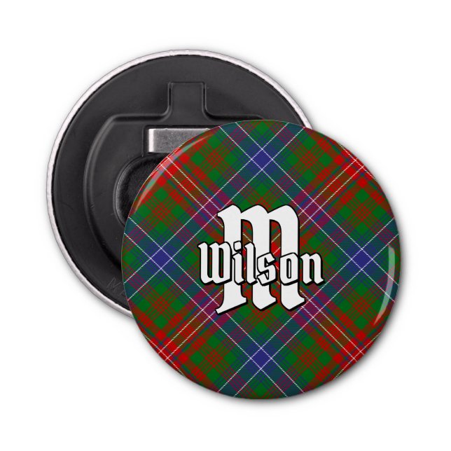 Décapsuleur Clan Wilson Modern Tartan (Devant)