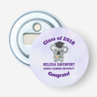 Classe de 20xx Cute Koala Ours dans la casquette d
