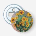 Décapsuleur Claude Monet - Bouquet de tournesols<br><div class="desc">Bouquet de tournesols / Bouquet de tournois - Claude Monet,  Huile sur toile,  1881</div>