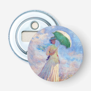 Décapsuleur Claude Monet - Femme à l'ombrelle tournée vers la 