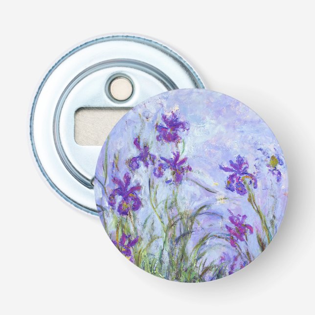 Décapsuleur Claude Monet - Iris Mauves / Iris Mauves (Devant)