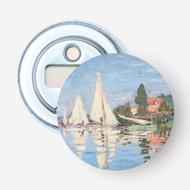 Décapsuleur Claude Monet - Régates à Argenteuil (Devant)